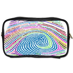 Prismatic Fingerprint Toiletries Bags by Nexatart