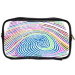 Prismatic Fingerprint Toiletries Bags Front