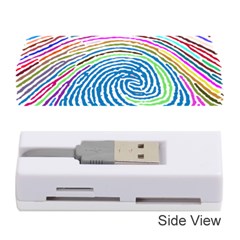 Prismatic Fingerprint Memory Card Reader (stick)  by Nexatart