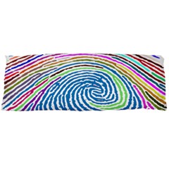 Prismatic Fingerprint Body Pillow Case Dakimakura (two Sides) by Nexatart