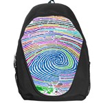 Prismatic Fingerprint Backpack Bag Front