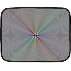 Square Rainbow Fleece Blanket (mini) by Nexatart