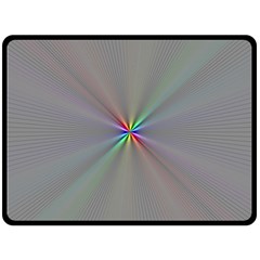 Square Rainbow Fleece Blanket (large)  by Nexatart