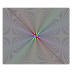 Square Rainbow Double Sided Flano Blanket (small)  by Nexatart