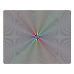 Square Rainbow Double Sided Flano Blanket (large)  by Nexatart