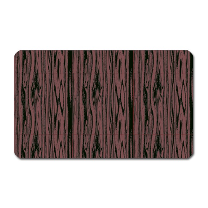 Grain Woody Texture Seamless Pattern Magnet (Rectangular)