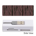 Grain Woody Texture Seamless Pattern Memory Card Reader (Stick)  Front