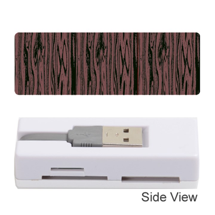 Grain Woody Texture Seamless Pattern Memory Card Reader (Stick) 