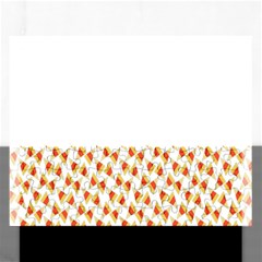 Candy Corn Seamless Pattern Rectangular Jigsaw Puzzl by Nexatart