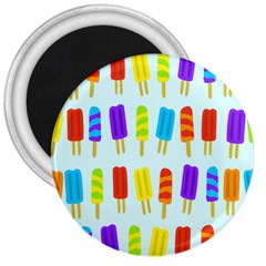 Popsicle Pattern 3  Magnets by Nexatart