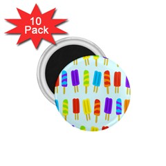 Popsicle Pattern 1 75  Magnets (10 Pack)  by Nexatart