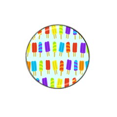 Popsicle Pattern Hat Clip Ball Marker by Nexatart