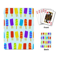 Popsicle Pattern Playing Card by Nexatart