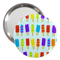 Popsicle Pattern 3  Handbag Mirrors by Nexatart