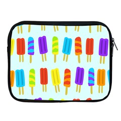 Popsicle Pattern Apple Ipad 2/3/4 Zipper Cases by Nexatart