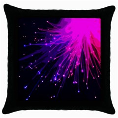 Big Bang Throw Pillow Case (black) by ValentinaDesign