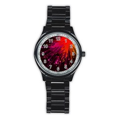 Big Bang Stainless Steel Round Watch by ValentinaDesign