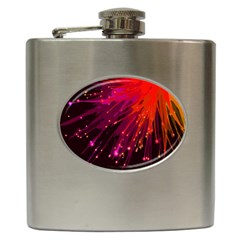 Big Bang Hip Flask (6 Oz) by ValentinaDesign