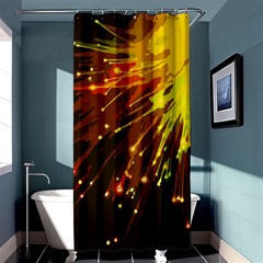 Big Bang Shower Curtain 36  X 72  (stall)  by ValentinaDesign