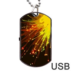 Big Bang Dog Tag Usb Flash (two Sides) by ValentinaDesign