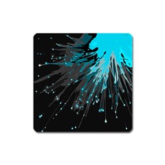 Big Bang Square Magnet by ValentinaDesign