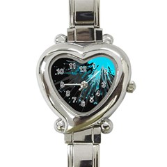 Big Bang Heart Italian Charm Watch by ValentinaDesign