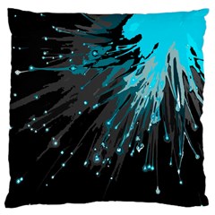 Big Bang Large Cushion Case (two Sides) by ValentinaDesign