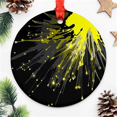 Big Bang Ornament (round) by ValentinaDesign