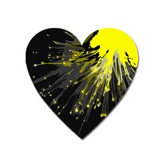 Big Bang Heart Magnet by ValentinaDesign