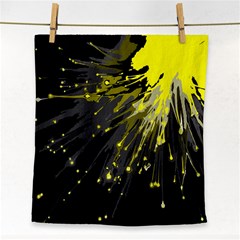 Big Bang Face Towel by ValentinaDesign