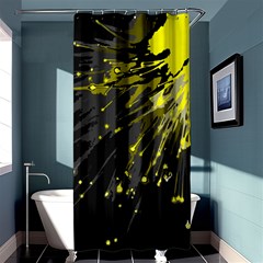 Big Bang Shower Curtain 36  X 72  (stall)  by ValentinaDesign