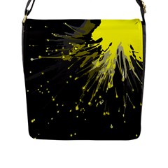 Big Bang Flap Messenger Bag (l)  by ValentinaDesign