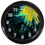 Big bang Wall Clocks (Black) Front