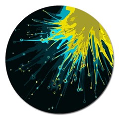 Big Bang Magnet 5  (round) by ValentinaDesign