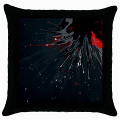 Big Bang Throw Pillow Case (black) by ValentinaDesign