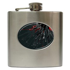 Big Bang Hip Flask (6 Oz) by ValentinaDesign