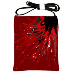 Big Bang Shoulder Sling Bags by ValentinaDesign