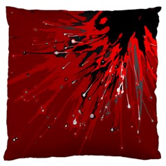 Big Bang Large Cushion Case (two Sides) by ValentinaDesign