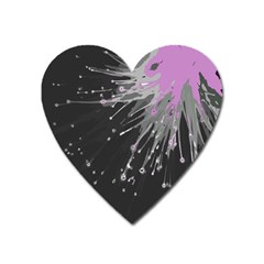 Big Bang Heart Magnet by ValentinaDesign