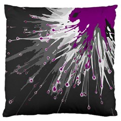 Big Bang Large Cushion Case (one Side) by ValentinaDesign