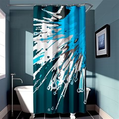 Big Bang Shower Curtain 36  X 72  (stall)  by ValentinaDesign