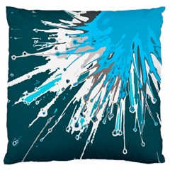 Big Bang Large Cushion Case (one Side) by ValentinaDesign