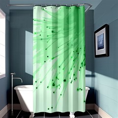 Big Bang Shower Curtain 36  X 72  (stall)  by ValentinaDesign