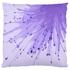 Big Bang Large Cushion Case (one Side) by ValentinaDesign