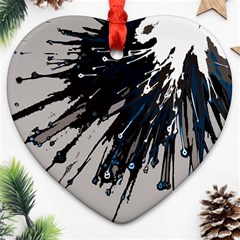 Big Bang Ornament (heart) by ValentinaDesign