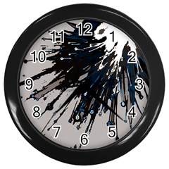 Big Bang Wall Clocks (black) by ValentinaDesign