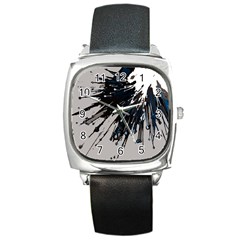 Big Bang Square Metal Watch by ValentinaDesign