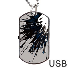 Big Bang Dog Tag Usb Flash (two Sides) by ValentinaDesign