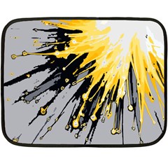 Big Bang Fleece Blanket (mini) by ValentinaDesign