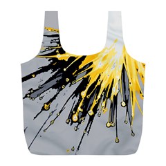 Big Bang Full Print Recycle Bags (l)  by ValentinaDesign